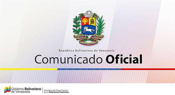 Comunicado Oficial de Venezuela