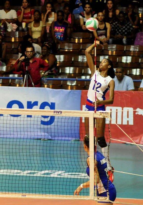 Encuentro de Voleibol juvenil Cuba-Colombial. Cuba, Deportes.