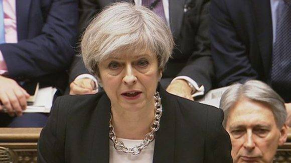 La primera ministra británica, Theresa May. Foto: Reuters.