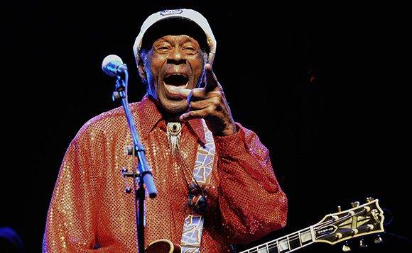 La organización de los premios Polar, los Nobel de la música , se acuerdan, por fín de Chuck Berry,nada menos que a sus 87 años. Foto: AFP.