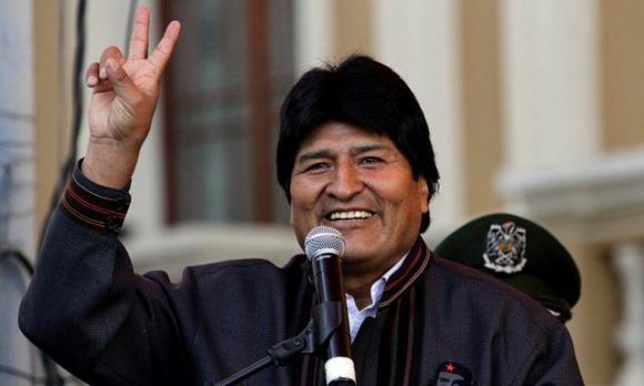 Evo Morales. Foto tomada de FM Center es Noticia.