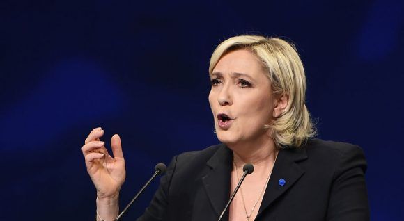 Marine Le Pen. Foto tomada de La Nación.