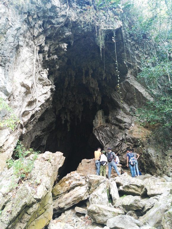 La meta surgió por el camino: era el momento perfecto para conquistar el resolladero de la Cueva El Altar.