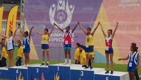 Con cuatro medallas de oro, dos de bronce y una de plata se despide la delegación cubana de los III Juegos Latinoamericanos de Olimpiadas Especiales. Foto: Granma.