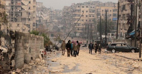 Siria, un país destruido por una guerra que dura ya más de seis años. Foto: Archivo.