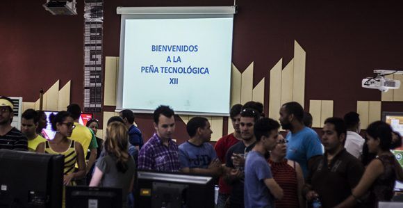 XII Peña Tecnológica de la UCI. Foto: L Eduardo Domínguez/ Cubadebate