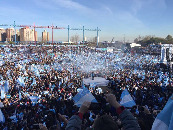 Foto: @CFKArgentina.