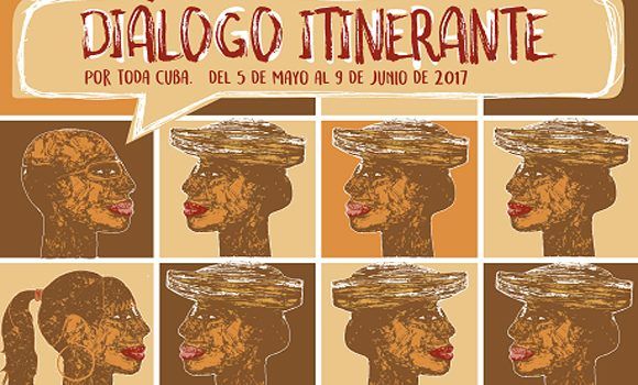 Diálogo Itenerante por toda Cuba (cartel). 