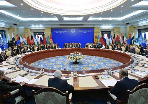 Reunión de la Organización de la Cooperación de Shanghai. Foto tomada de Sputnik. 