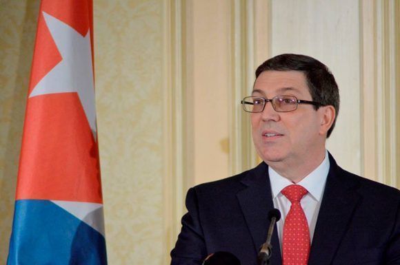 Preside canciller Bruno Rodríguez delegación cubana a acto por aniversario de la Revolución Sandinista