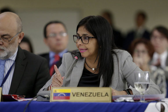 Venezuela se despide de la OEA con una agenda constructiva a favor de los Pueblos. Foto: @vencancilleria