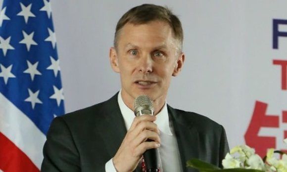 El embajador en funciones de Estados Unidos en China, David H. Rank. | Foto: Embajada de EE.UU, en China