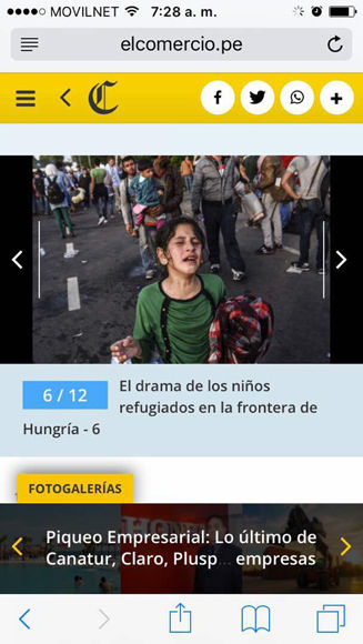 Foto falsa que utilizó el diario holandés para desinformar sobre Venezuela. Foto: @yvangil