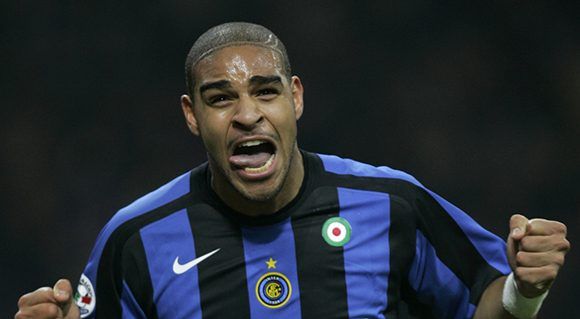 Adriano vivió sus años dorados en el Inter de Milán. Foto tomada de RadioHouse.