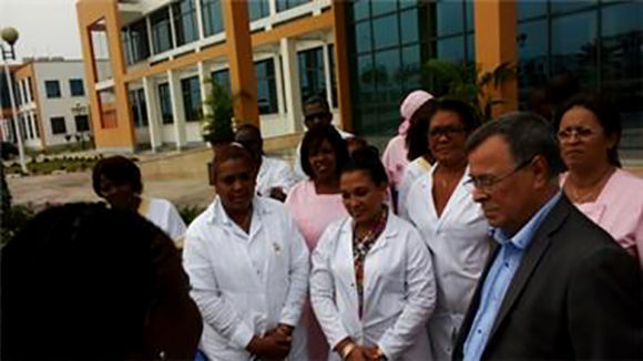 Cuba ha mantenido vínculos con Gabón, fundamentalmente en el sector de la salud. Foto tomadaCubadiplomatica. 