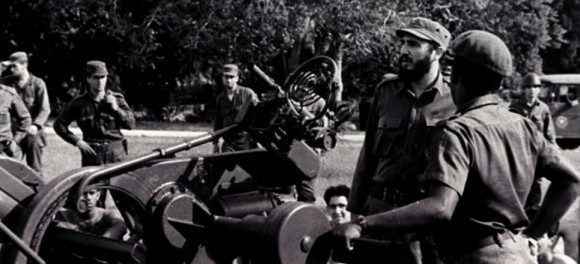 Fidel en los días de la crisis de octubre. Foto: Archivo.