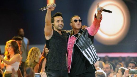 Luis Fonsi y Daddy Yankee, intérpretes de "Despacito". Foto: Getty Images.