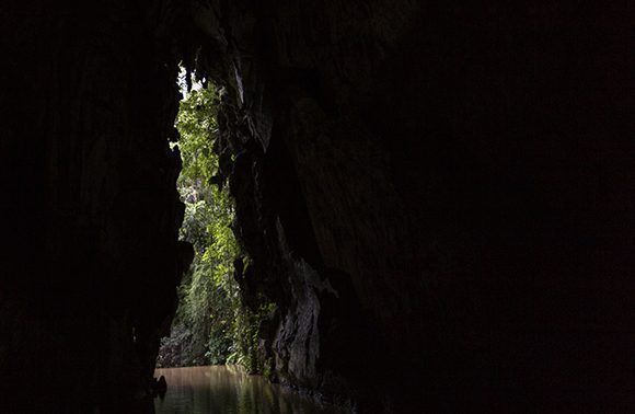 Cueva del Indio en Viñales, Pinar del Rio.