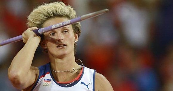 La checa Barbora Špotáková (66.76m) consiguió su segundo título del orbe. Foto: Sport.cz