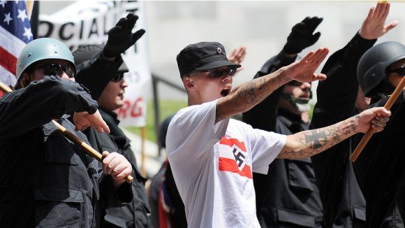 Grupos Neonazis en EEUU. Foto: Getty Images