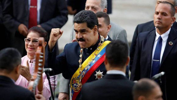 El presidente de Venezuela insiste en solucionar los problemas internos de su país por la vía democrática y sin injerencias estadounidenses. Foto: Reuters.