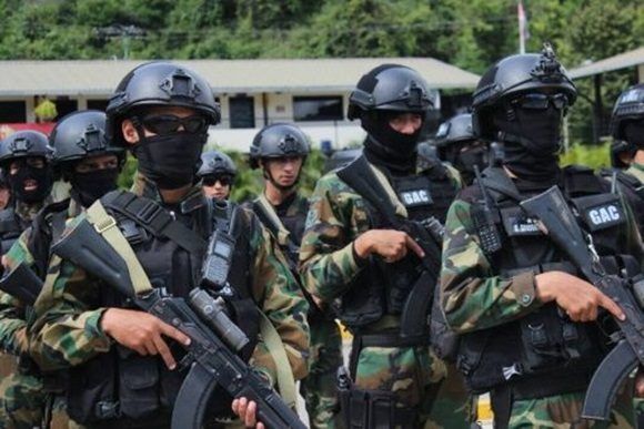 "Consolidado totalmente el control en el Fuerte Paramacay luego del ataque de grupos terroristas mercenarios", informó Diosdado Cabello por medio de su cuenta en Twitter. | Foto: @prensaFANB