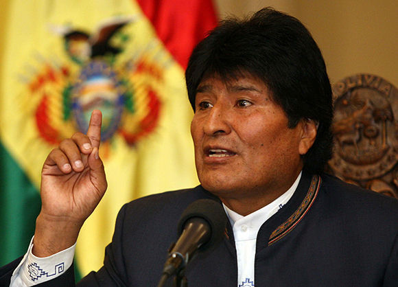 Evo Morales. Foto: Enlaces Bolivia.