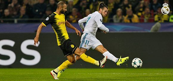 Bale tuvo un gran partido. Foto: @realmadrid.