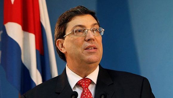 Bruno Rodríguez Parrilla, Minister of Foreign Affairs of Cuba.