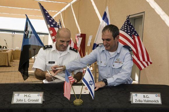 Estados Unidos ya tiene su primera base militar permanente en Israel. Foto: Israel Defense Forces.