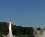 Lanzamiento del misil de Estados Unidos y Corea del Sur. Foto: REUTERS