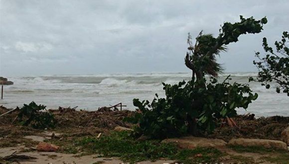 Varadero después de Irma. Foto: _anna_fil / Instagram