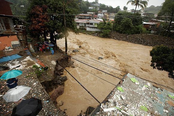 Devastación en Costa Rica tras el paso de Nate. Foto: Reuters.