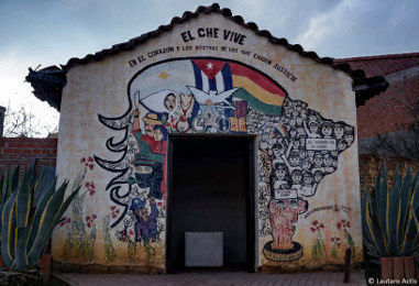 "El Che vive". Foto: Lautaro Actis.