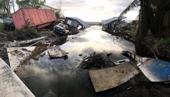 Puerto Rico tras el paso del huracán María. Foto: Eieri Ossorio / Cubadebate