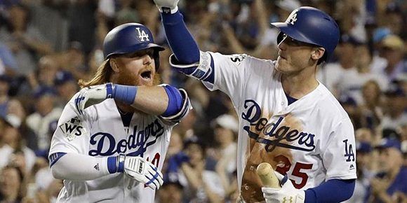 Los Dodgers arrancaron la serie al mejor de siete con un triunfo. Foto: AP.