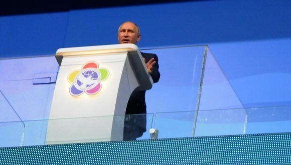 Putin inauguró el XIX Festival Mundial de la Juventud y los Estudiantes. Foto: Luis Mario Rodríguez Suñol / Cubadebate