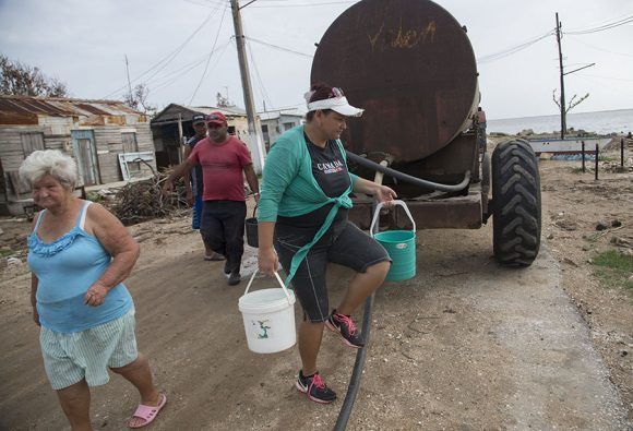 Isabela de Sagua, veinte días después del huracán Irma. Foto: Ismael Francisco/ Cubadebate.