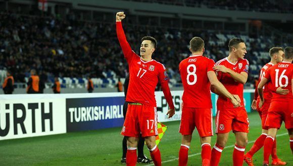 Gales gana en Georgia con gol de Lawrence y sigue aspirando en el Mundial. Foto: Marca