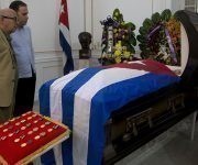 Honras fúnebres del intelectual y político cubano Armando Hart Dávalos.
Foto: Ismael Francisco/ Cubadebate.