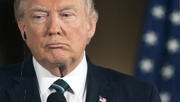A punto de cumplirse un año de su elección como presidente estadunidense, Donald Trump registró sus peores números de aprobación. Foto: Getty Images.