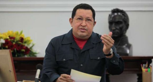 Chàvez en su última intervención pública, el 8 de diciembre de 2012. Foto: Archivo de Cubadebate
