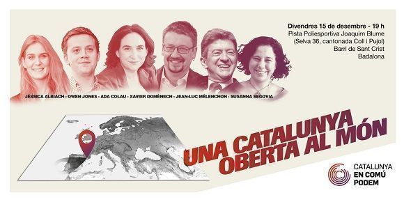Coalición política "En Común-Podem". Foto:  @CatEnComu_Podem/Twitter