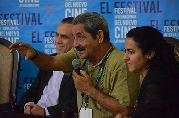 Panel de TV Serrana en el Festival Internacional del Nuevo Cine Latinamericano. Foto: Habana Film Festival. 