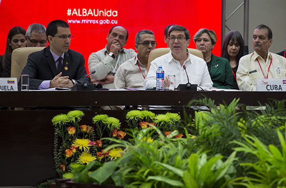 Sesiona el XVI Consejo Político del ALBA-TCP en La Habana. Foto: Irene Pérez/ Cubadebate.