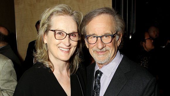 Streep y Spielberg hablan de medios y política al promover The Post