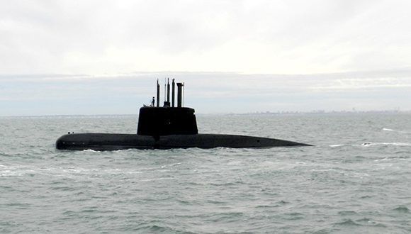 Submarino ARA San Juan (Archivo Gaceta Marinera)