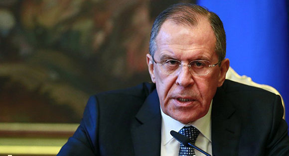 Russian Foreign Minister Sergey Lavrov.
