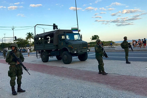 President Temer orders a military intervention in Rio de Janeiro.