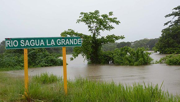 En fotos, inundaciones en el centro de Cuba